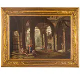 Francesco Chiarottini, Giuseppe spiega i sogni, oil on canvas