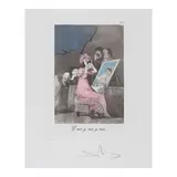 Y ven y ven y ven... from Les Caprices de Goya (Field 77-3-25) by Salvador Dalí, 1977, Heliogravure of Goya's plate 55, reworked and altered with drypoint and stencil-coloring on Rives BFK paper, sold Nov 2025