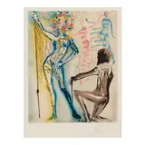 Salvador Dalí, The Fashion Designer, from The Ballet of Flowers (Field 80-6)