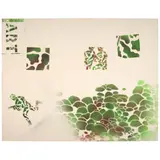 David Wojnarowicz, Untitled (ART) - Test Stencil, circa 1982, spray paint on paper
