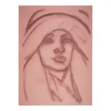 Alex Katz, Untitled, circa 1991, charcoal, chalk and graphite on paper