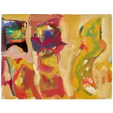 Shirley Jaffe, Untitled, circa 1956, watercolor on paper