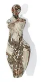 Edwin Binder, Untitled (Standing Torso), c. 1978, Marble