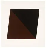 Black/Brown by Ellsworth Kelly, 1970-72, 2-color lithograph on Special Arjomari paper, sold Oct 2014