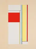 Ilya Bolotowsky, Red, White, Blue Column, and Plate VII (2)