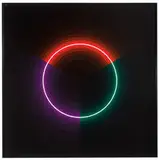 Horacio Garcia Rossi, Couleur Lumière, 1986, Acrylic on canvas