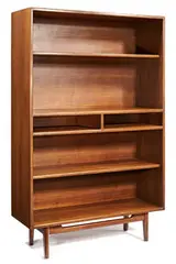 Bookcase by Jens Risom, c. 1955, Jens Risom Design Inc, sold Oct 2014