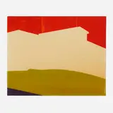 Rex Ray, Untitled, 2002, collage on wood