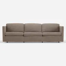 Charles Pfister, Sofa, upholstery, enameled steel