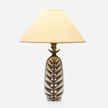 Thomas Toft, Table lamp, c. 1955, glazed earthenware