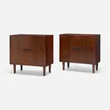 Henry Rosengren Hansen, Cabinets, pair, c. 1960, rosewood