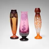 Le Verre Français, Vases, set of three