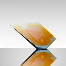 Mark Peiser, Five Minutes Til, 1989, cut glass