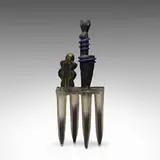José Chardiet, Untitled, c. 1995, hot-sculpted and sandcast glass