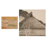 Tanaka Ryohei, two, etching including (i) TV Antenna, [sight: 3 7/8" H x 5 1/8" W]
