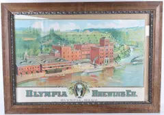Untitled by Olympia Brewing Co., lithograph famed advertisement, offered Nov 2021
