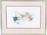 Untitled by Charles Lovato, lithograph, offered Nov 2021