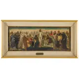Giovanni Grifo, Composizione celebrativa delle Scienze / Composizione celebrativa delle Lettere, oil on canvas
