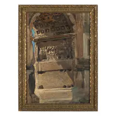 Arco di Tito by Thomas Hartley Cromek, oil on canvas, offered Apr 2025