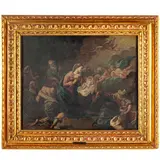 Francesco Monti, Adorazione dei pastori, oil on canvas
