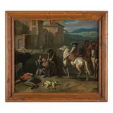 Giovanni Reder, Scena di brigantaggio, oil on canvas