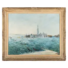Adriano Spilimbergo, Buenos Ayres 1908 - Milano 1975 / Venezia / Firmato Spilimbergo in basso a destra, oil on canvas