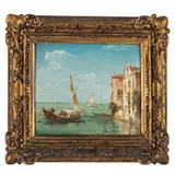 Eugenio Bonivento, Chioggia 1880 - Milano 1956 / Venezia, scorcio della laguna / Firmato E Zeno in basso a destra