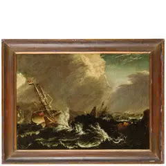 Fortuna di mare by Matthieu van Plattenberg, oil on canvas, offered Apr 2025