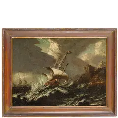 Fortuna di mare by Matthieu van Plattenberg, oil on canvas, offered Apr 2025