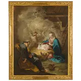 Giambattista Pittoni, Natività, oil on canvas