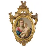 Pietro Bardellino, Madonna con il Bambino, oil on copper