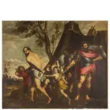 Vincent Malo (I), Camillo e il Maestro di scuola di Falerii, oil on canvas