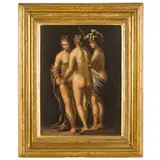 Hans Rottenhammer, Le tre Grazie, oil on canvas