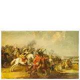 Dirk Stoop, Battaglia tra cavallerie turche ed europee, oil on canvas