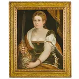 Lambert Sustris, Giuditta con la testa di Oloferne, oil on canvas