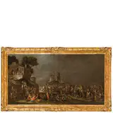 Cornelis de Wael, Accampamento di soldati
