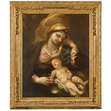 Luca Giordano, Madonna con il Bambino (1675-1680), oil on canvas