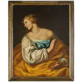 Santa Eufemia by Cesare Fracanzano, oil on canvas, offered Apr 2025