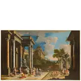 Alberto Carlieri, Sacrificio a Diana, oil on canvas