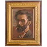 Lionello Balestrieri, Cetona 1872 - Napoli 1958 / Autoritratto