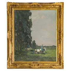 Venezia, 1875 - Quinto di Treviso, 1932 / Meriggio d'estate / Firmato Beppe Ciardi in basso a sinistra by Beppe Ciardi, oil on canvas, offered Apr 2025