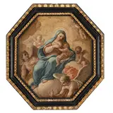Paolo de Matteis, Madonna con il Bambino e angeli, oil on canvas