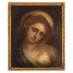 Maddalena by Luca Cambiaso, oil on canvas, offered Jun 2025