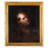 Andrea Pozzo, Testa di carattere, oil on canvas