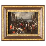Adorazione dei Magi by Maestro Dei Martiri, oil on canvas, offered Jun 2025