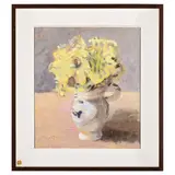 Edoardo Arvigo, Genova, 1917 - 1983 / Fiori nella brocca / Firmato Arvigo in basso a sinistra, oil on cardboard