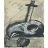 Mario Sironi, Sassari 1885 - Milano 1961 / Studio per l'illustrazione FANTASMI D'OLTRALPE, 1925 circa