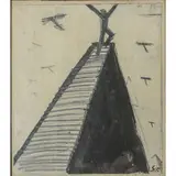 Mario Sironi, Sassari 1885 - Milano 1961 / Studio per illustrazione, 1927 circa