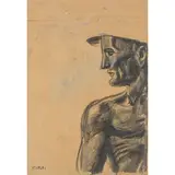 Mario Sironi, Sassari 1885 - Milano 1961 / Soldato, 1926 circa