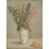 Fiorenzo Tomea, Zoppe' Di Cadore 1910 - Milano 1960 / Fiori di prato, 1940